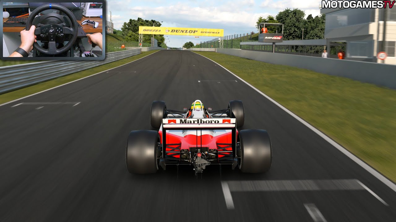Gran Turismo 7 - 1988 McLaren MP4/4 | Thrustmaster T300RS Gameplay [PS5]