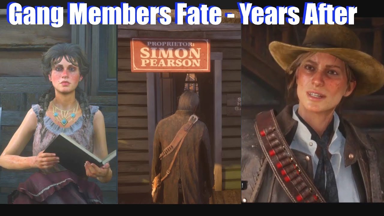 RDR2 John Finds Gang Members Years After Ending - Red Dead Redemption 2 PS4 Pro