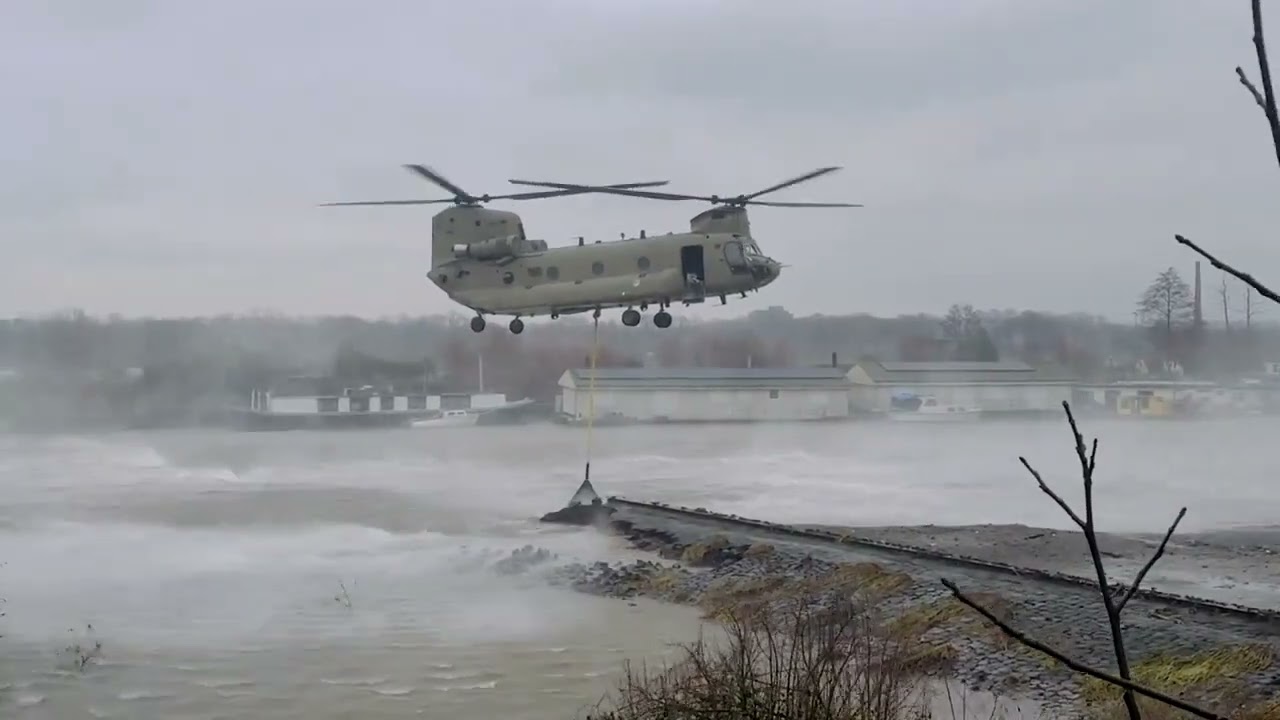 Broken Dam in Netherlands Prompts Emergency Response