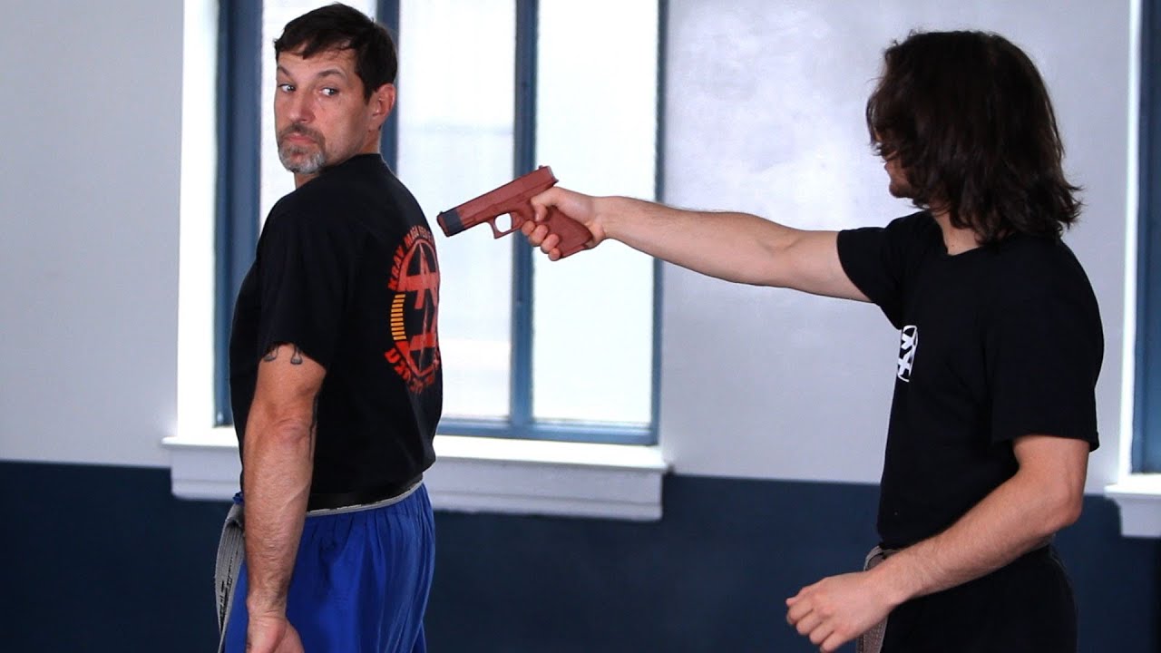 How to Defend against Gun from the Rear | Krav Maga Defense