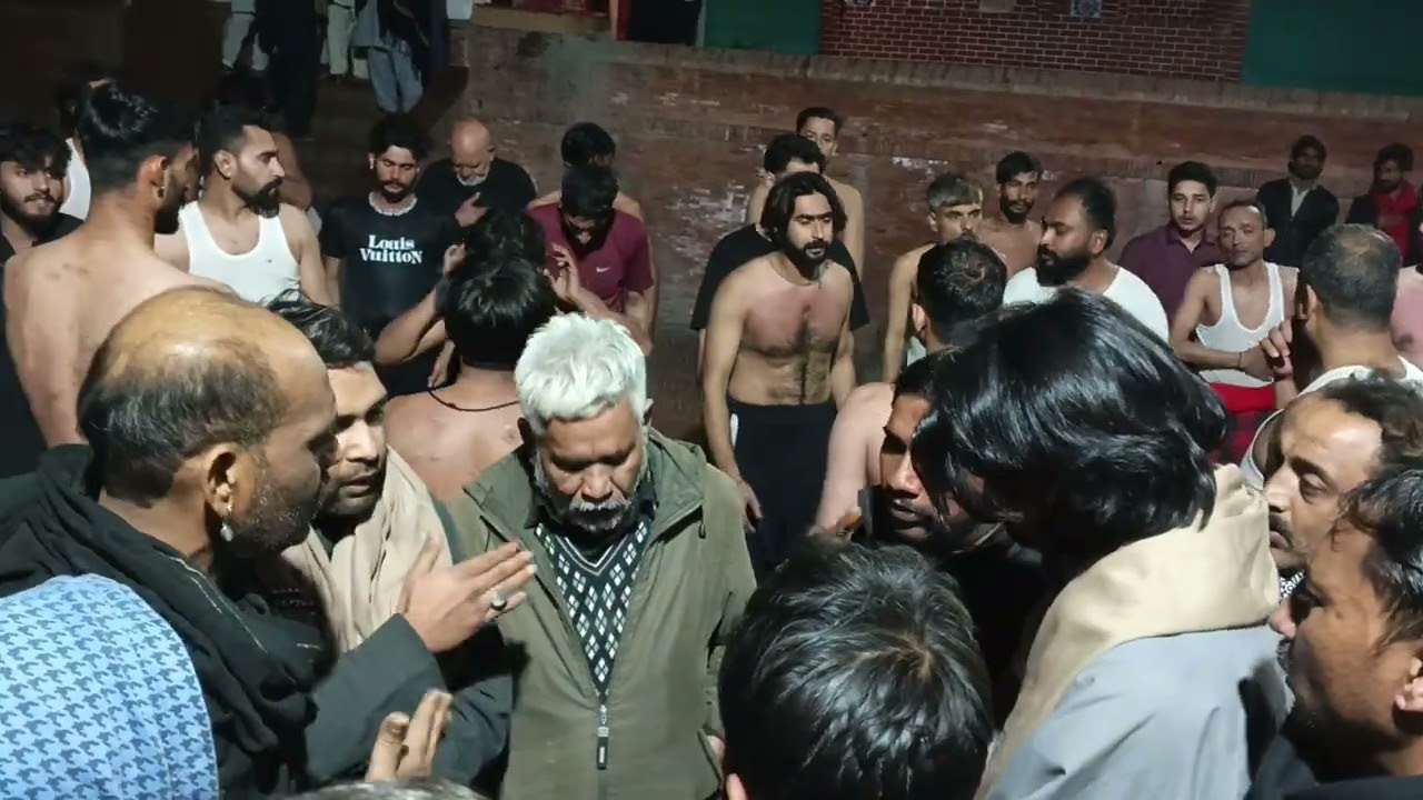 🏴22 شعبان پرسہ داری      (شاہ شمس تبریز ) #ملتان ماتمی دستہ ۔ غلامانِ عون و محمد خالد آباد گجرات