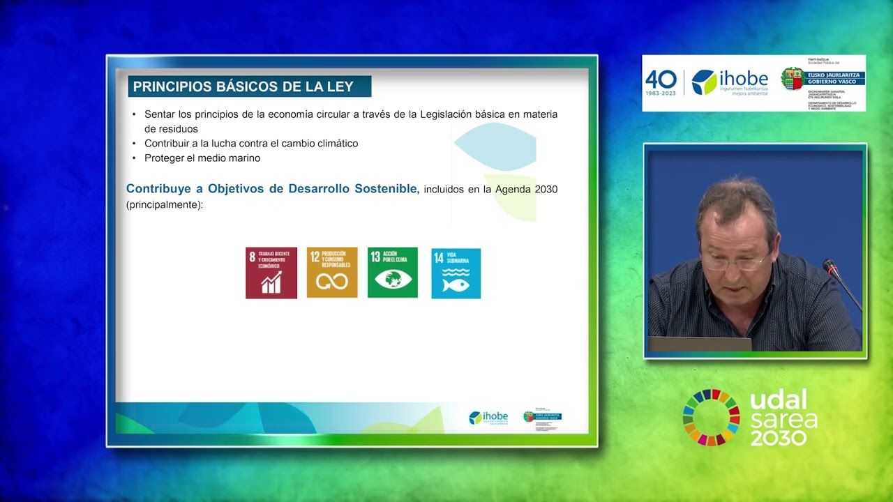 Seminario sobre la Ley 7/2022 de residuos y suelos contaminados para una econom&iacute;a circular