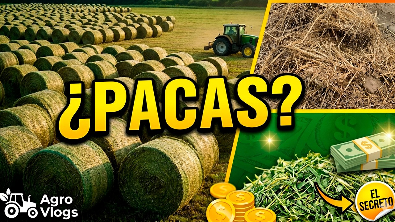 Así funciona el negocio real de las pacas en el campo
