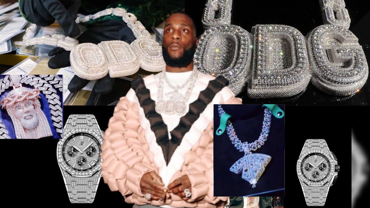 Burna Boy Jewellry worth Millions of Dollars