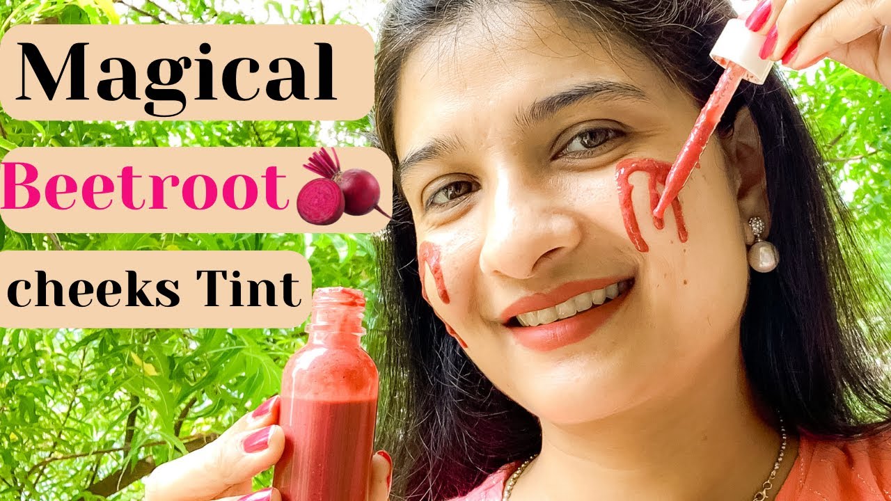 Make Beetroot Lip & Cheek Tint at home | Beetroot Day & Night Glowing Face Serum | AVNI | GEONOURISH
