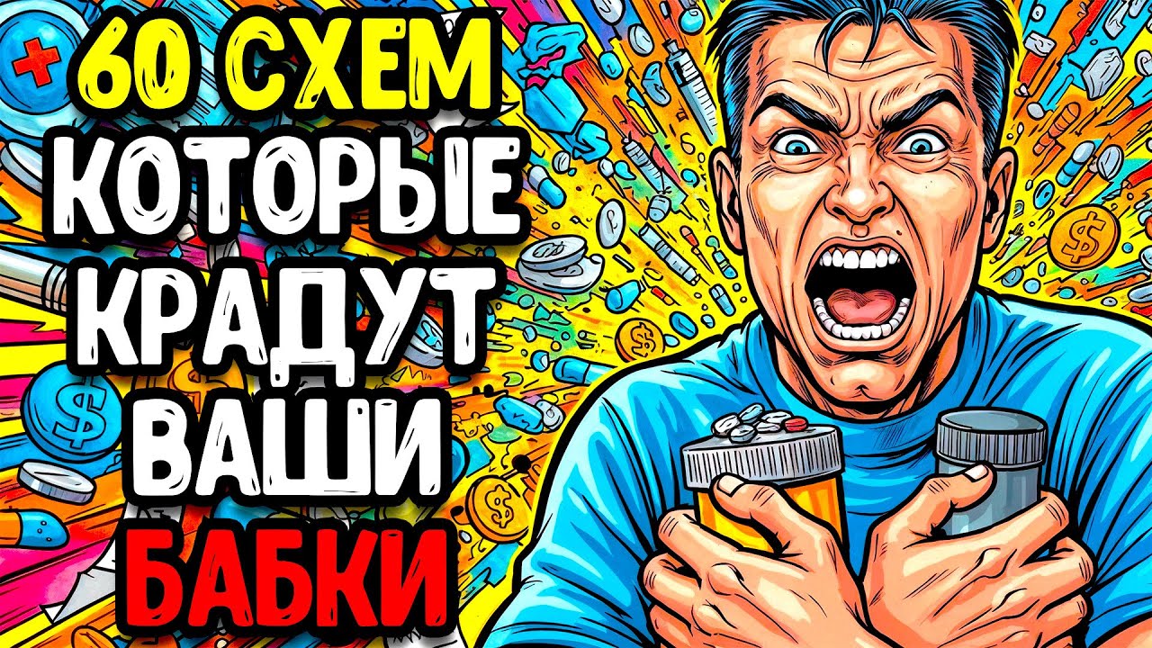 60 ЖЕСТКИХ СХЕМ КАК ИНДУСТРИЯ ЗДОРОВЬЯ РАЗВОДИТ ВАС НА БАБКИ