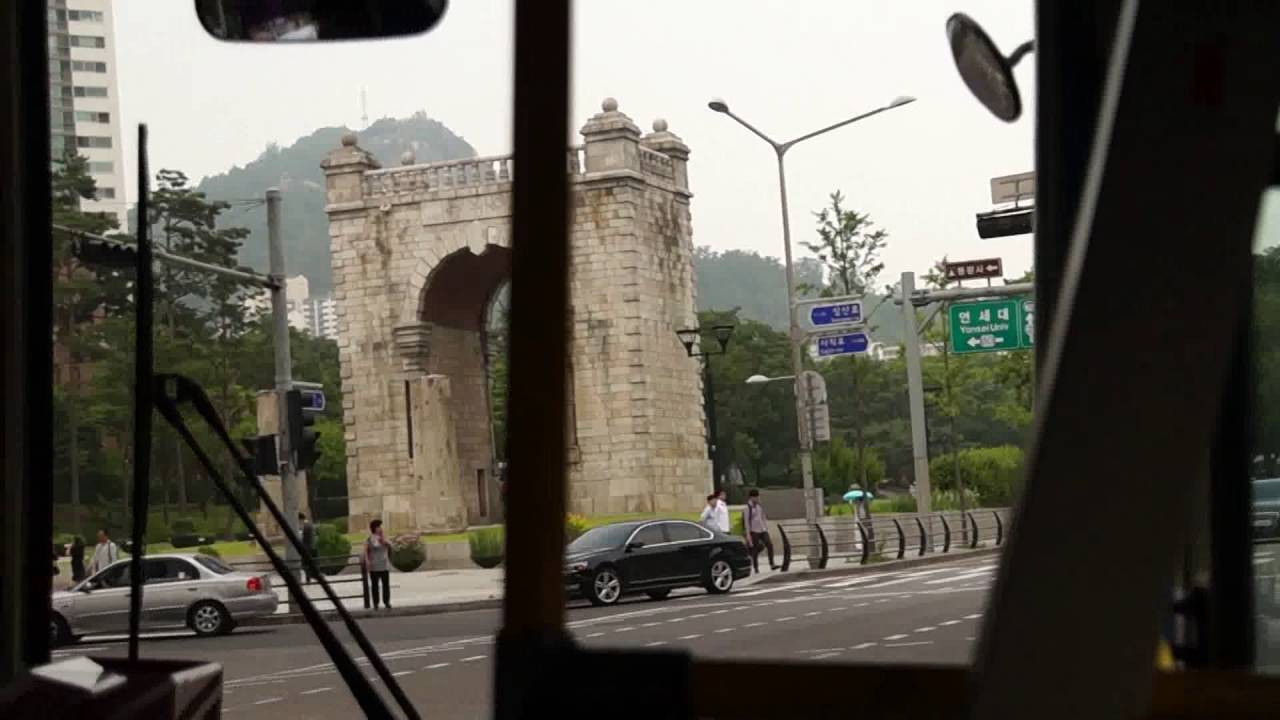 Seoul Metropolitan Bus Route 750A bus ride