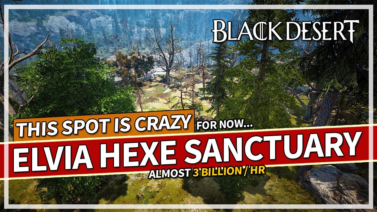 Elvia Hexe Sanctuary is CRAZY! For Now... | 3 Billion Silver Hour | Dark Knight | Black Desert