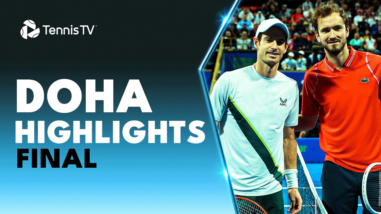 Andy Murray vs Daniil Medvedev For The Title! | Doha 2023 Final Highlights