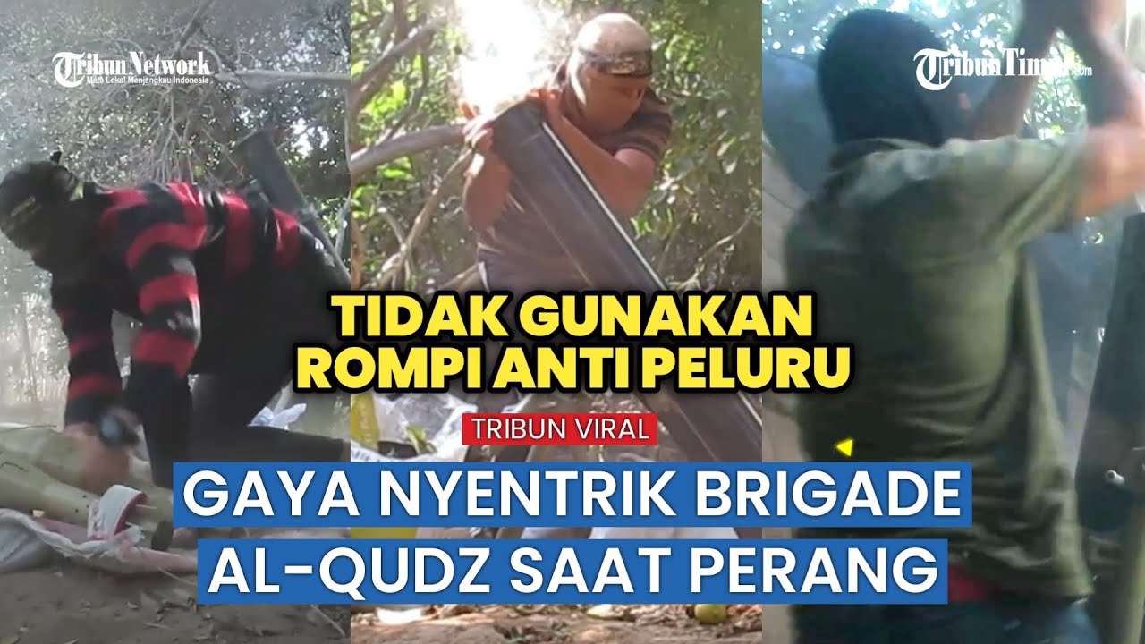 Brigade Al-Quds Andalkan Lava Mortir Serang dan Hancurlan Situs hingga Kendaraan Militer Israel