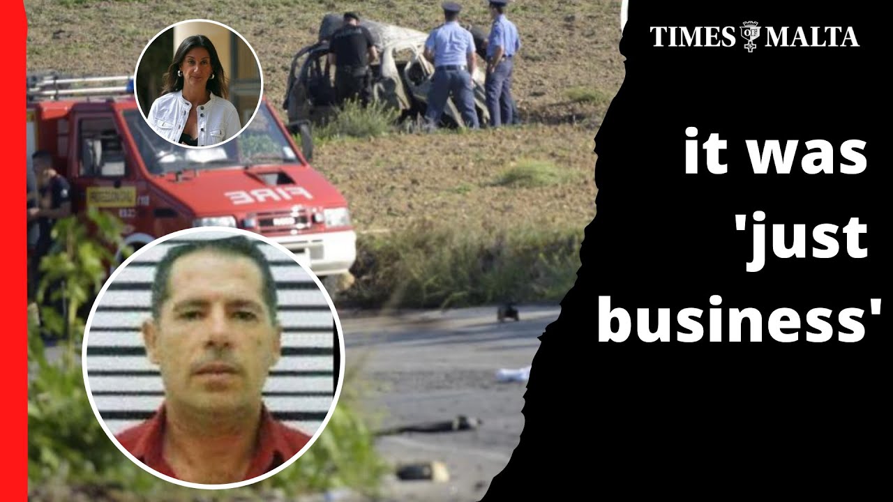 George Degiorgio confesses to Daphne murder, says it was 'just business'