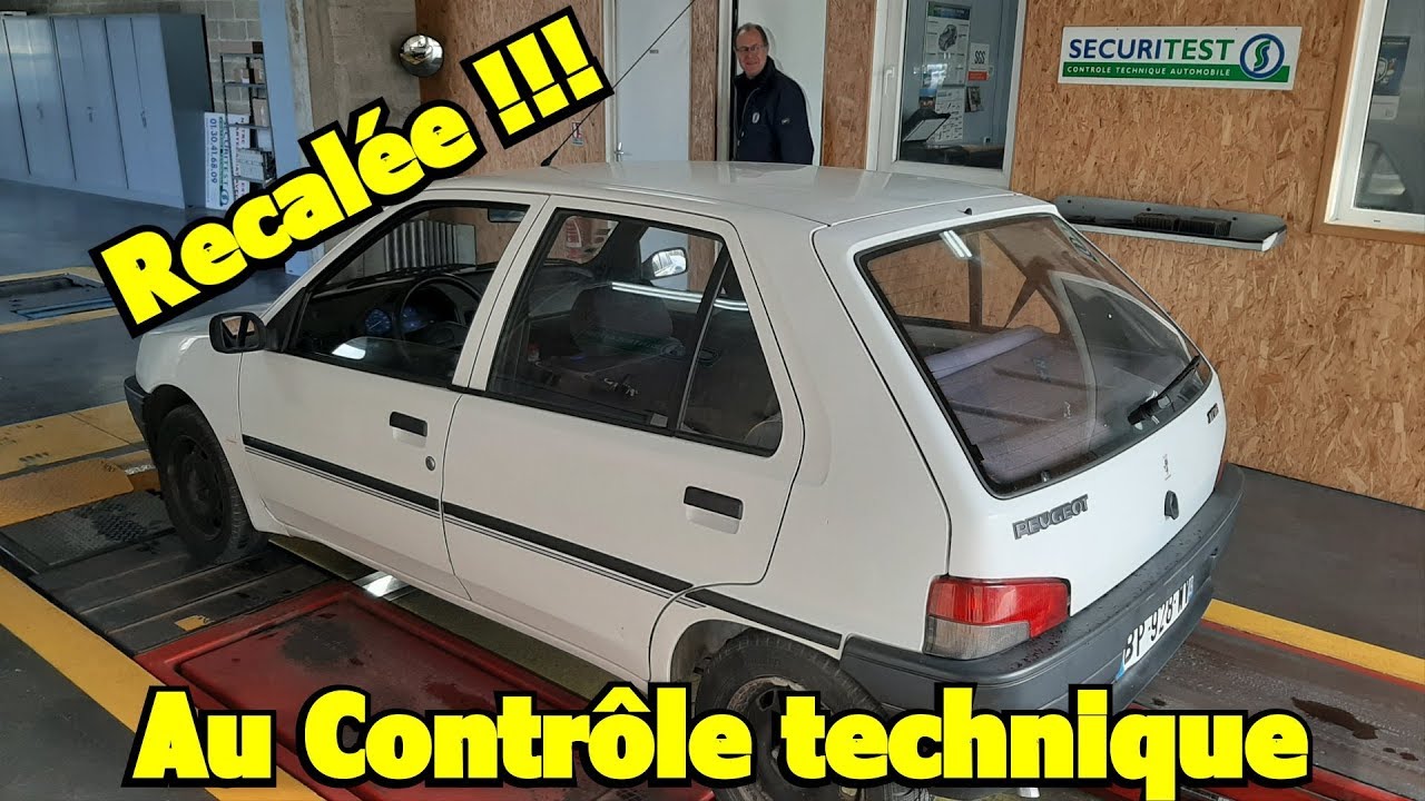 MA 106 KID RECALEE AU CONTROLE TECHNIQUE 😱 COMMENT FAIRE ??