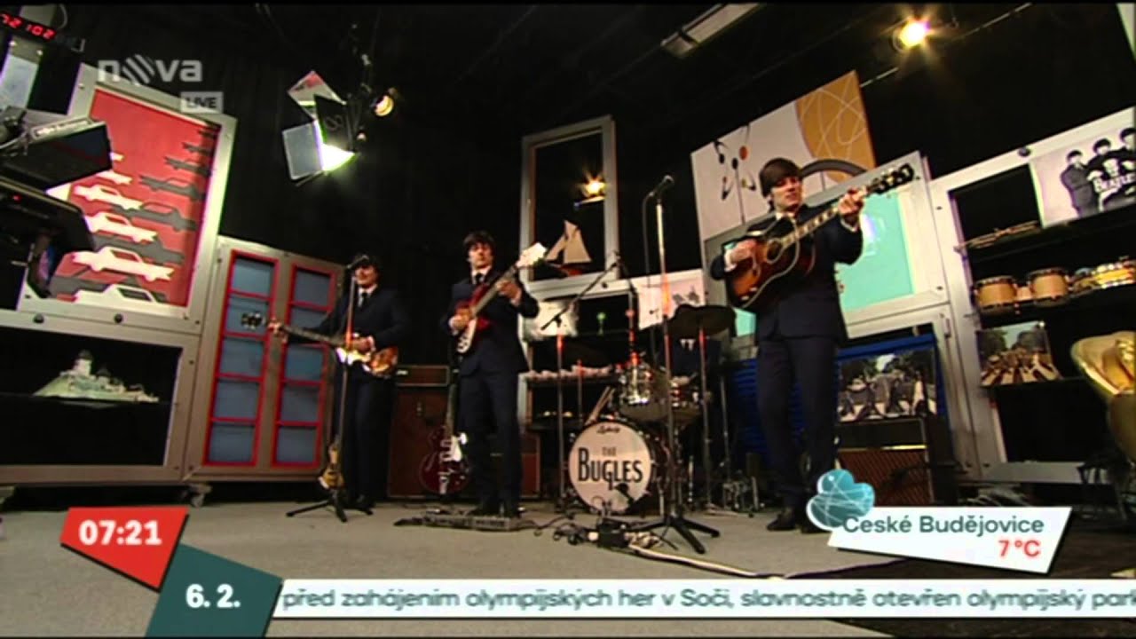 The BUGLES Beatles revival - Sn&iacute;daně s Novou LIVE!