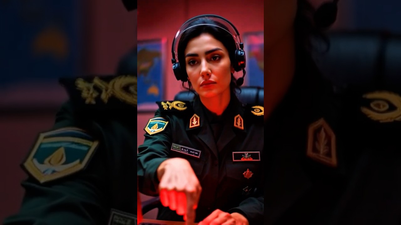 🇮🇷Iran Army Show is Power the When a Lady Officer Takes Control #iranvsisrael #ytshorts #shorts