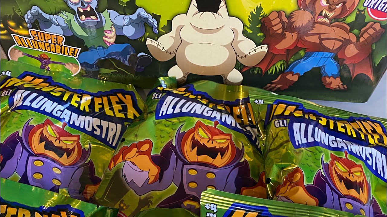 Unboxing Monsterflex serie 5, gli allungamostri!! 