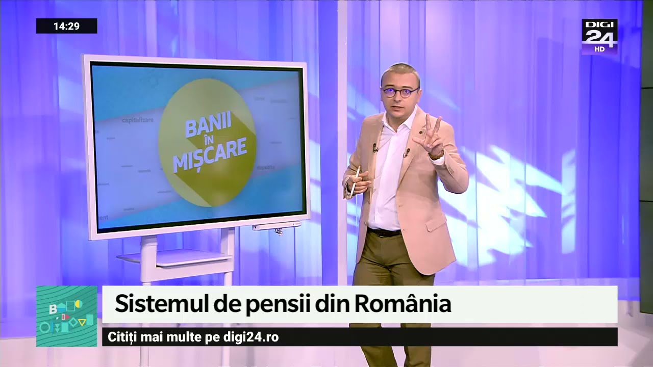 Evoluția banilor din Pilonul I, II și III de pensii. Banii în mișcare, Digi24