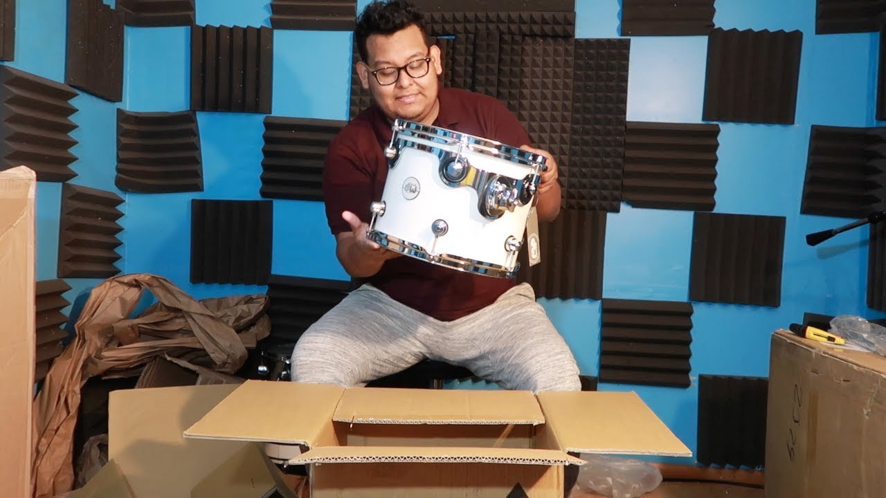 DW Design Series Drum Set Unboxing