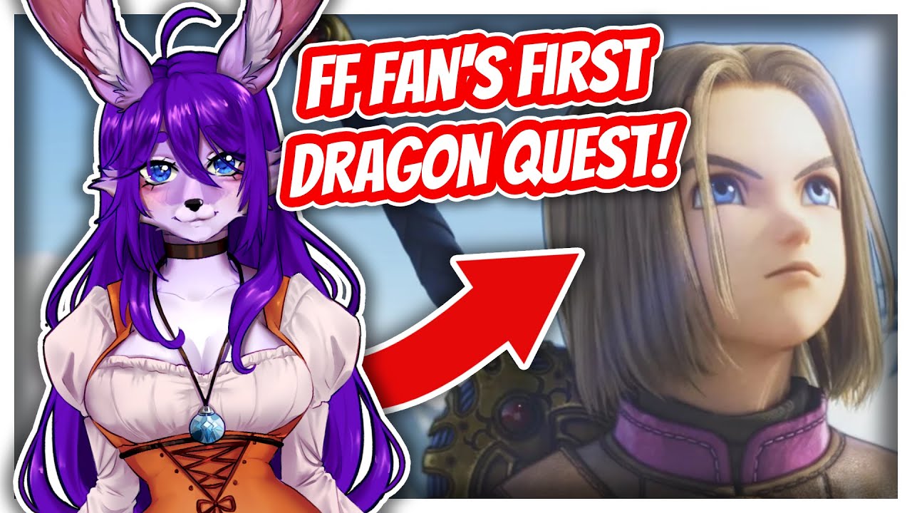 Фанатка Final Fantasy наконец-то попробовала игру Dragon Quest!