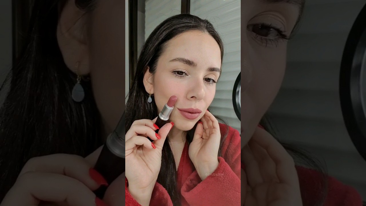 #dica: batom rosa tom de boca (ASMR)
