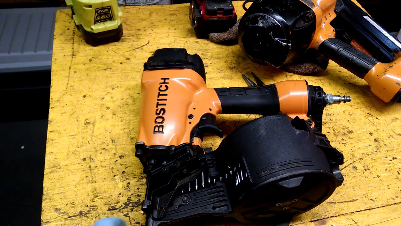 Nail guns and correct nails