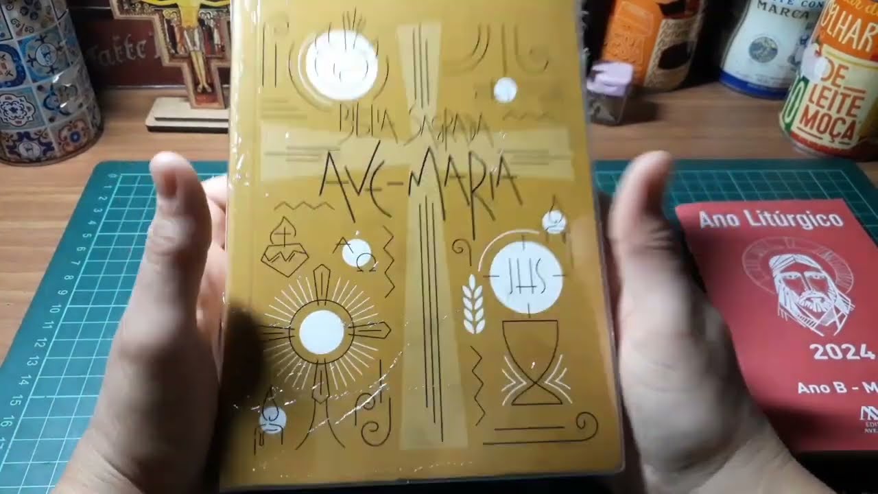 BÍBLIA AVE MARIA - CAPA SÍMBOLOS (UNBOXING)