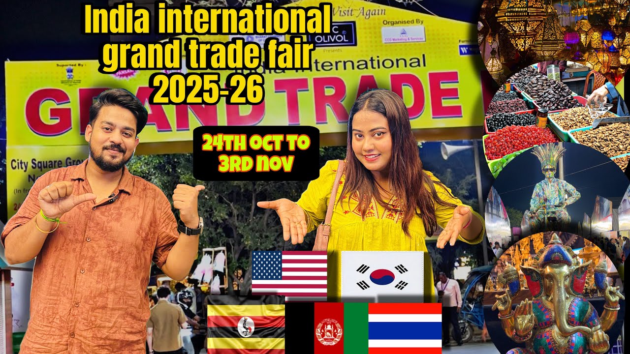 𝐈𝐧𝐝𝐢𝐚 𝐢𝐧𝐭𝐞𝐫𝐧𝐚𝐭𝐢𝐨𝐧𝐚𝐥 𝐆𝐫𝐚𝐧𝐝 𝐓𝐫𝐚𝐝𝐞 𝐅𝐚𝐢𝐫 😍𝟐𝟎𝟐𝟓 𝐚𝐭 𝐍𝐞𝐰𝐭𝐨𝐰𝐧 #viral #trending #tradefair 