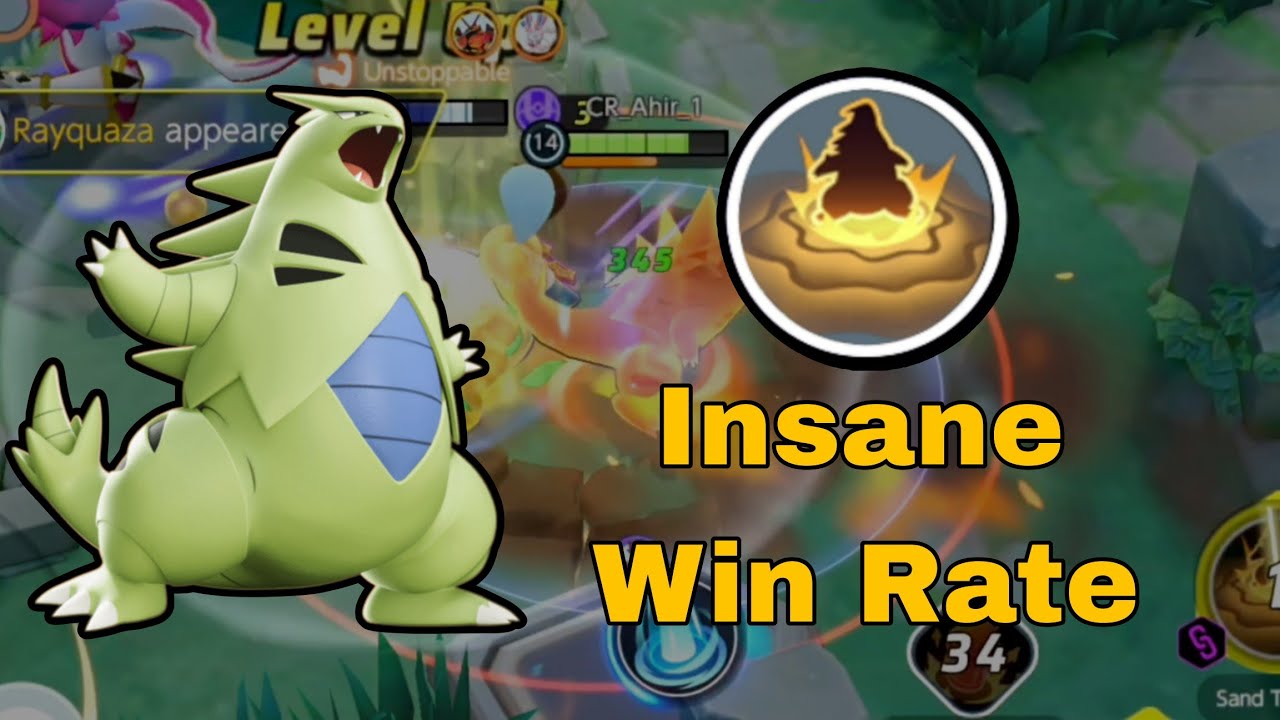 Tyranitar Users Be Like 🔥 In Solo Queue || Pokemon Unite