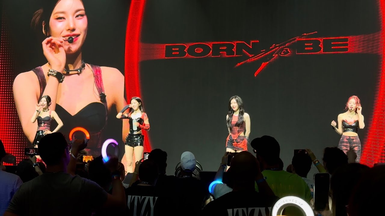240626 4K60 ITZY 1st ments, Born to Be @ Chicago 있지