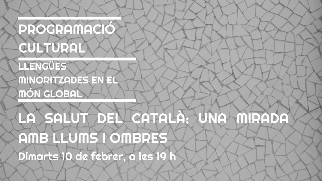 LA SALUT DEL CATALÀ: UNA MIRADA AMB LLUMS I OMBRES