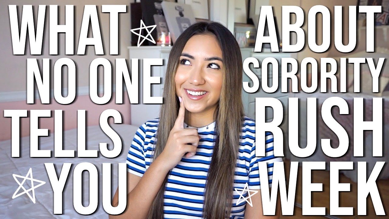 WHAT NO ONE TELLS YOU ABOUT SORORITY RUSH WEEK!!