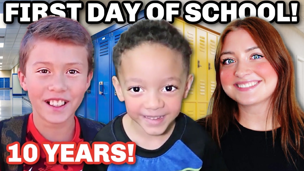 First Day of School! | Then VS Now!