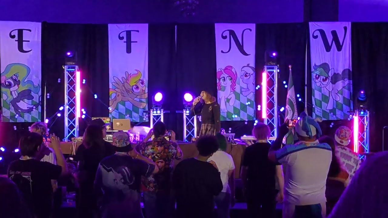 Porter Robinson - Get Your Wish (Azure Comet Cover) Live @ Everfree Northwest 2025 Ponystock