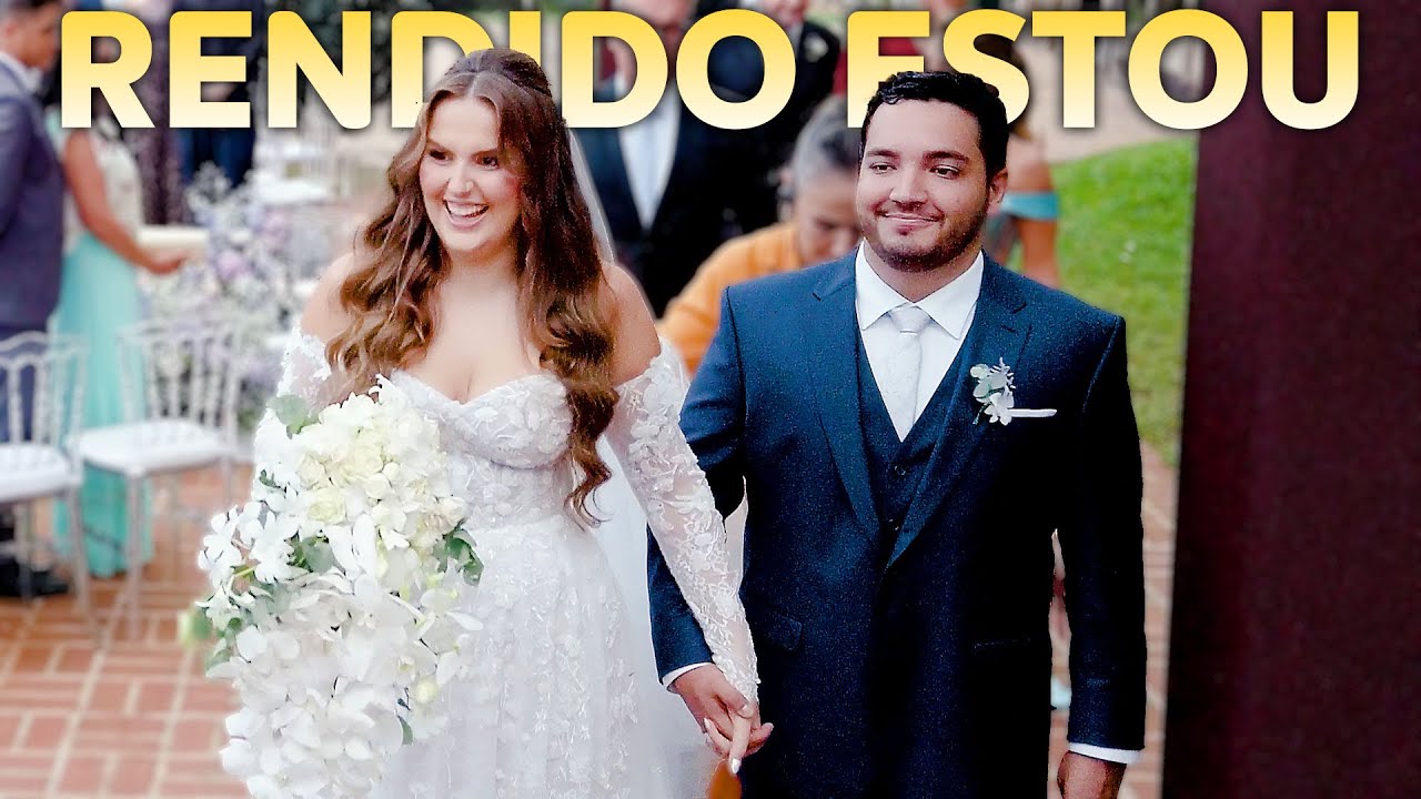 Rendido Estou (instrumental) Aline Barros - Saída dos Noivos no casamento