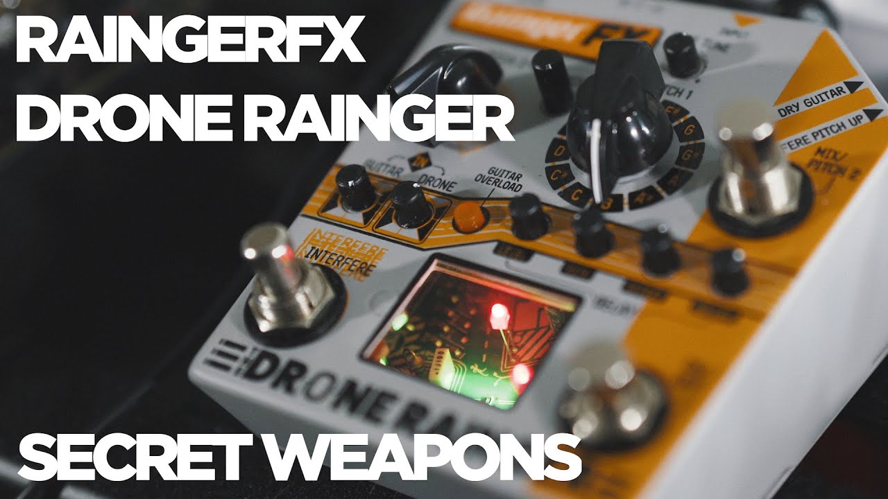 RaingerFX Drone Rainger Demo | Secret Weapons