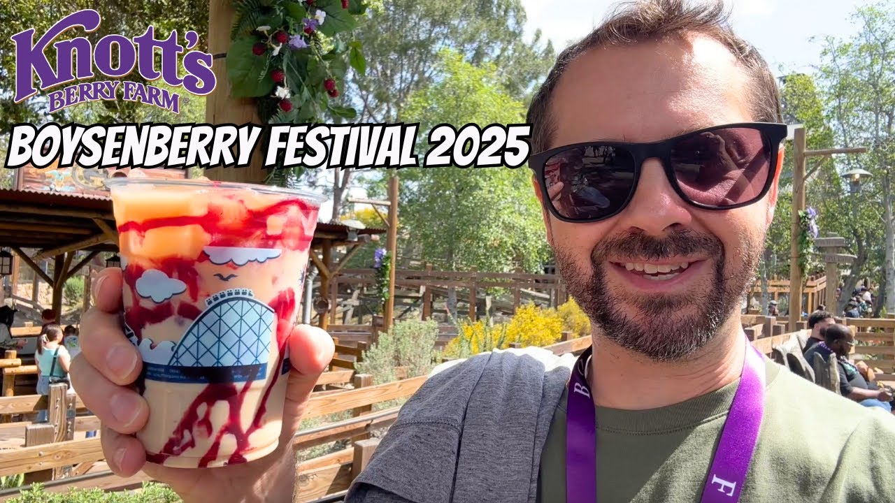 Boysenberry Festival 2025 at Knott's Berry Farm! Best Eats & Drinks!