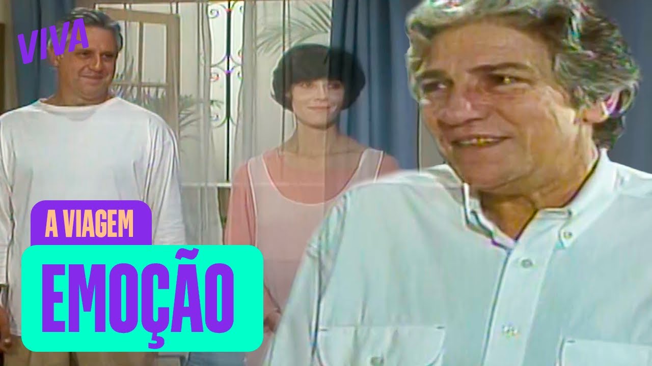 ALEGRIA! ALBERTO SE EMOCIONA AO VER DINÁ E OTÁVIO JUNTOS! | A VIAGEM | MELHOR DO DIA