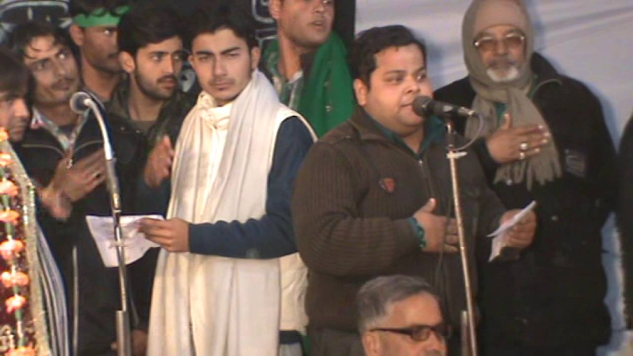 Kainat Hallauri nauhakhawani at anjuman feday ali akbar a.s.