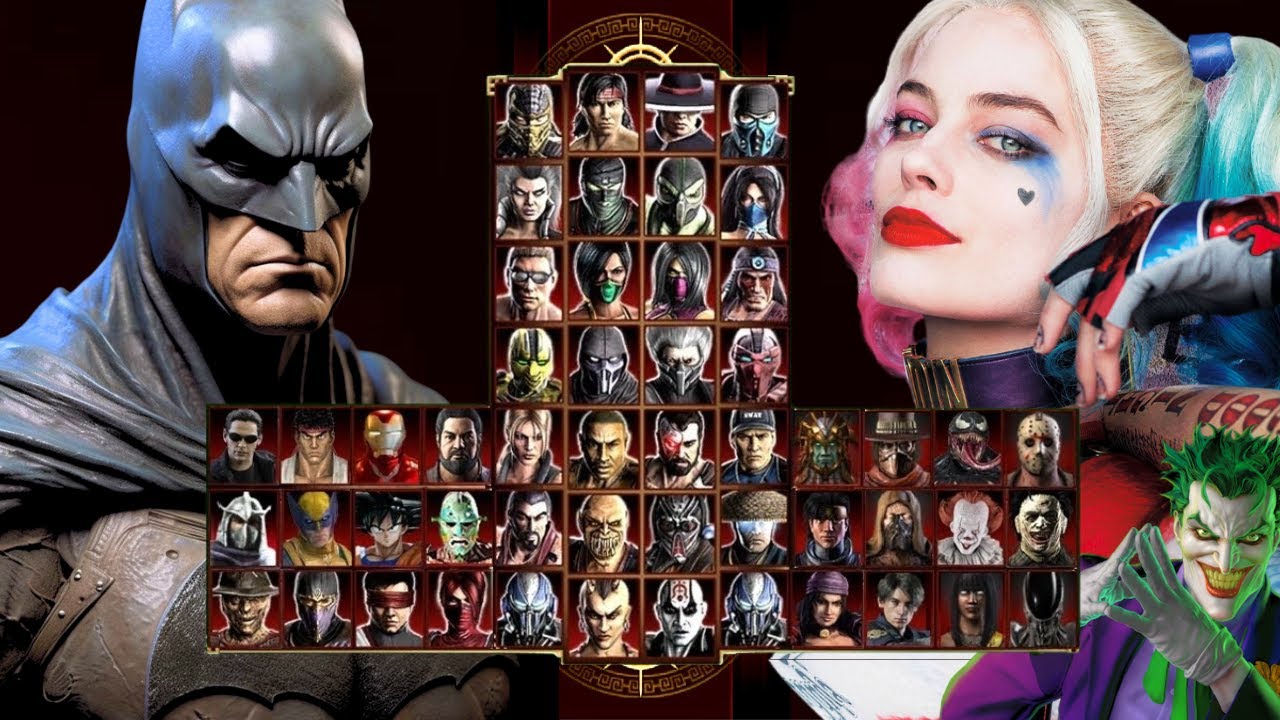 Mortal Kombat 9 - BATMAN 🦇 & HARLEY QUINN 🤡 - Expert Tag Ladder - Gameplay @(1080p) - 60ᶠᵖˢ ✔