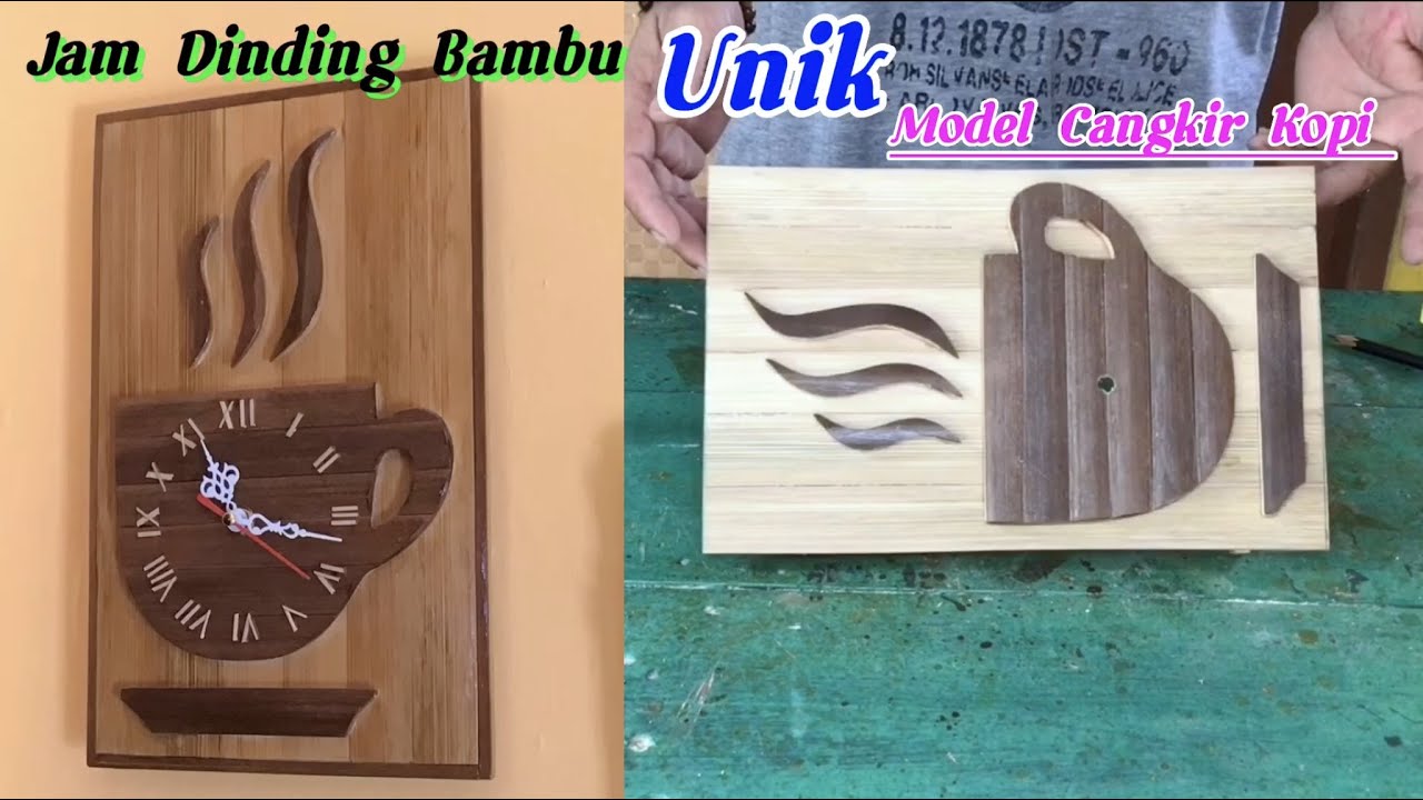 Desain Jam Bambu,Jam Dinding Unik dari Bambu ~ Kerajinan Bambu
