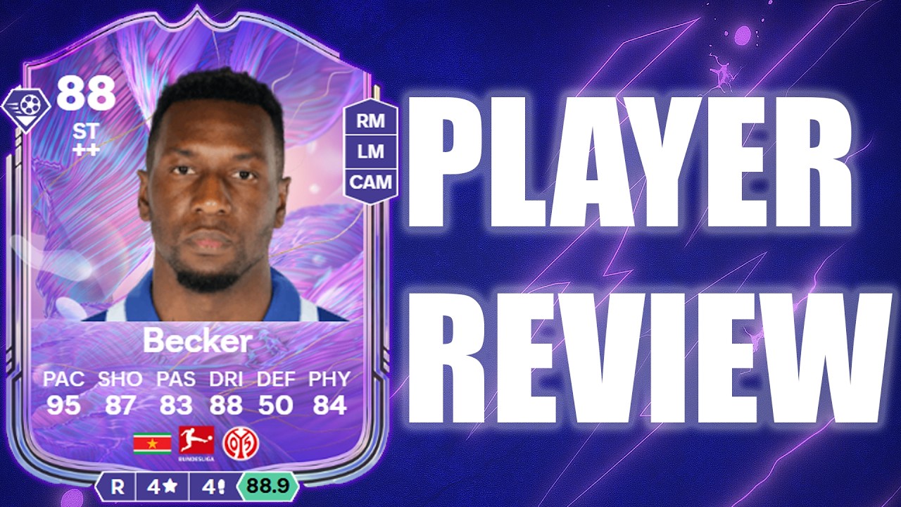 EA SPORT FC 26: SHERALDO BECKER 88 FANTASY FC PLAYER REVIEW