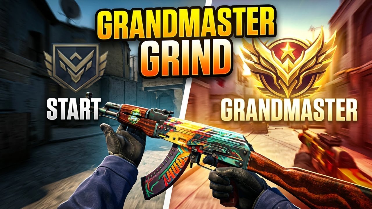 ROAD TO GRANDMASTER 🚀 | CS RANKED LIVE | #NonStopGaming
