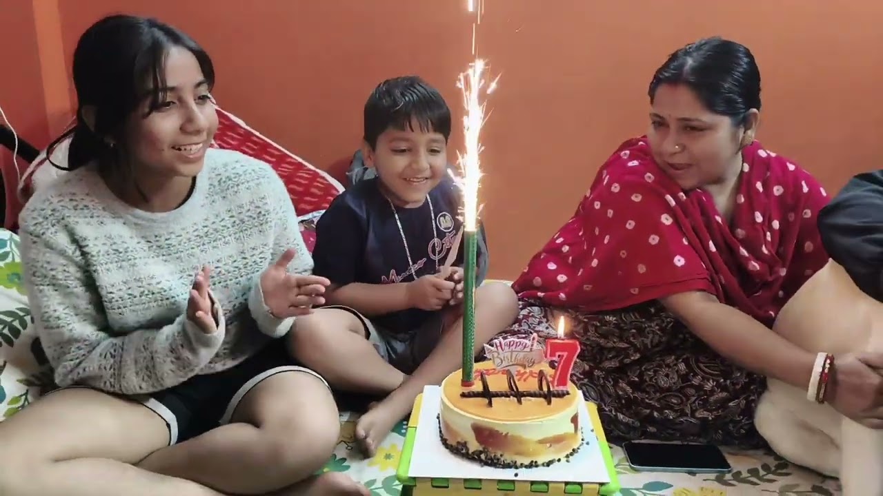 Babaner birthday celebration 🎊.onek deri hoye gelo post korte😁.#birthday#cake#dailylife#bengalivlog 
