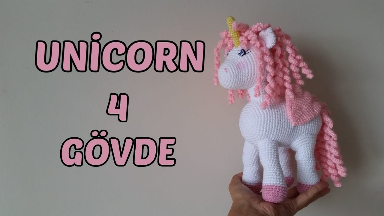 Amigurumi Unicorn 4 (Gövde)
