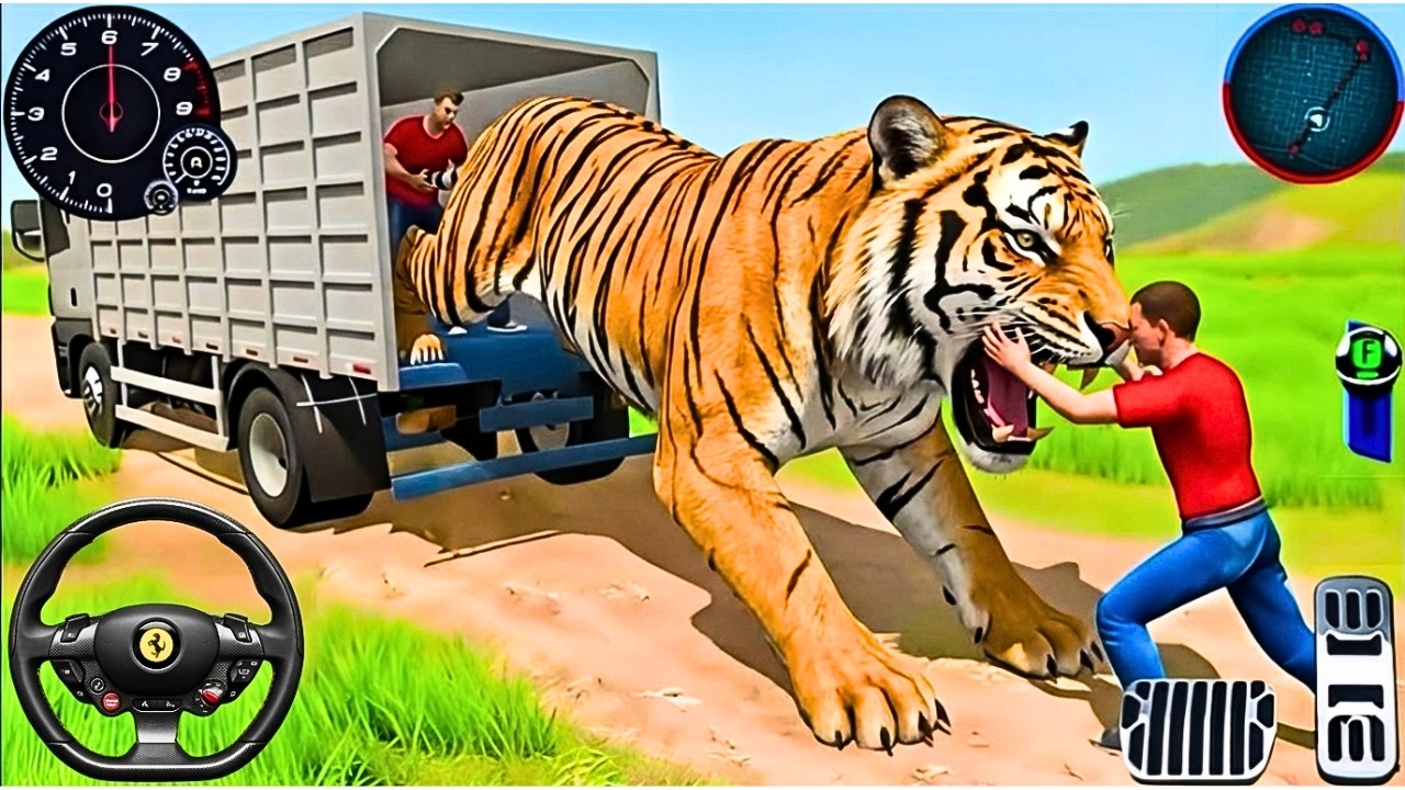 Animal Cargo Truck Driving Game 3D - Animal Transport Cargo Truck 2026 - Andriod Gameplay