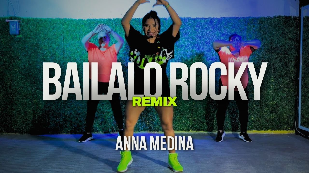 BAILALO ROCKY | Baile Fitness | CLASE EN VIVO | ANNA MEDINA ZUMBA