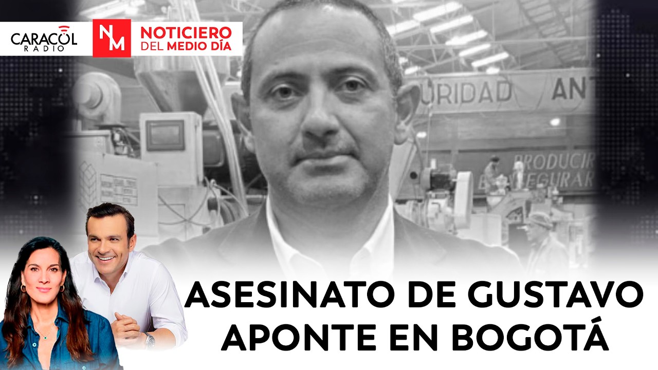 Gustavo Aponte conocido empresario fue 4S3ClN4D0 junto a su escolta | Notciciero del Mediodia