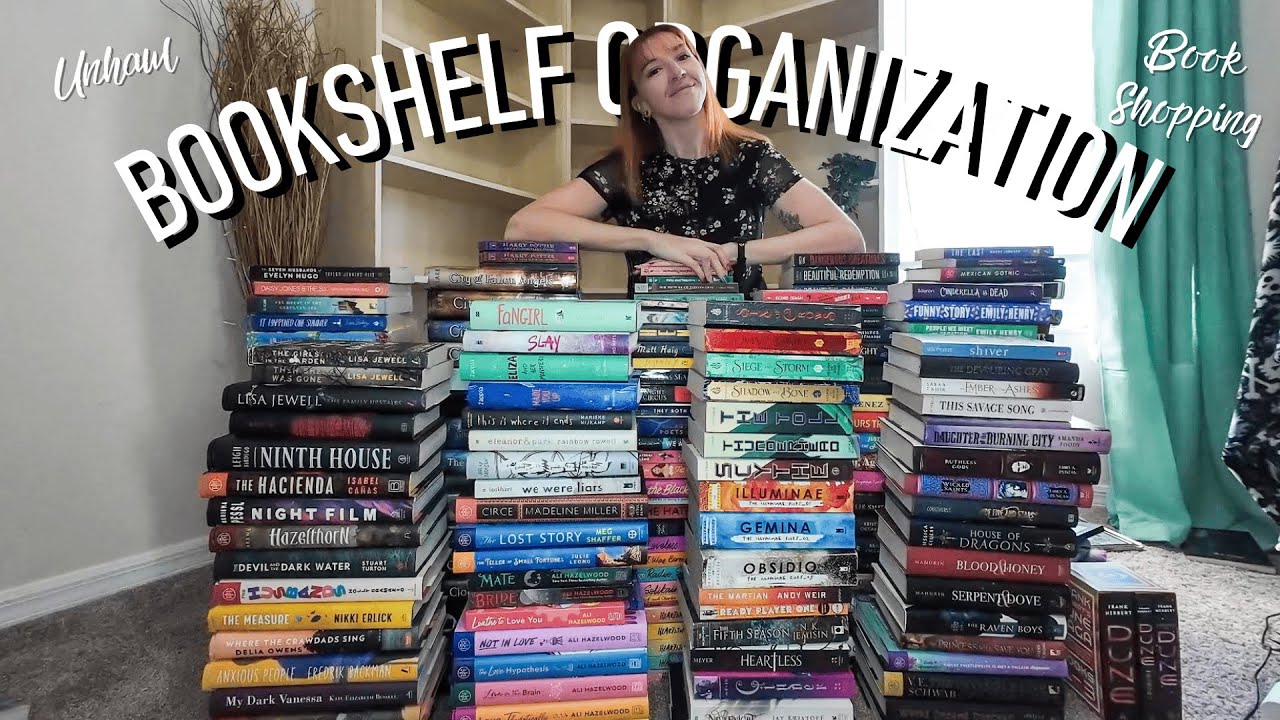 Reorganizing & Decorating My Bookshelves + A Mini Unhaul & Haul