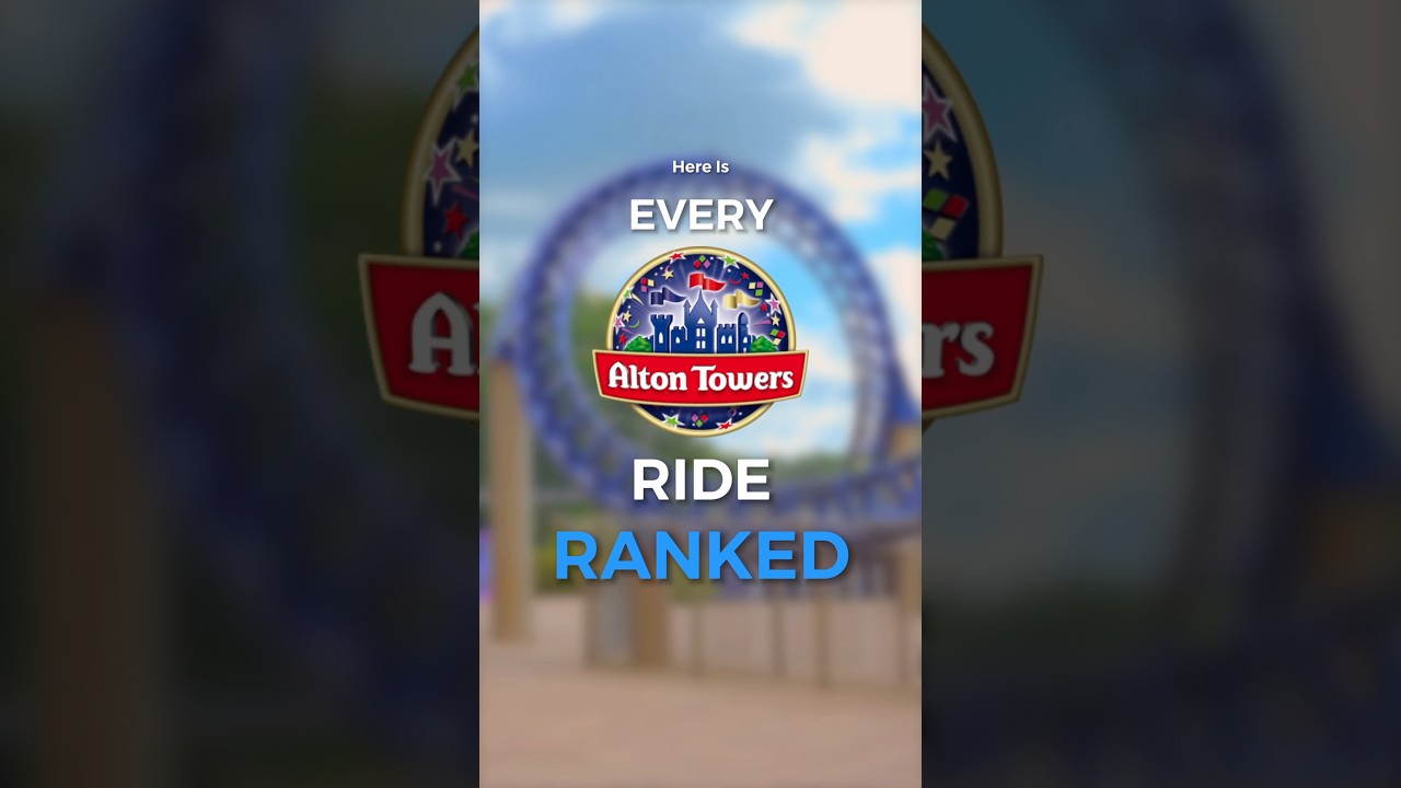 Рейтинг каждой поездки в Alton Towers 😎🎢