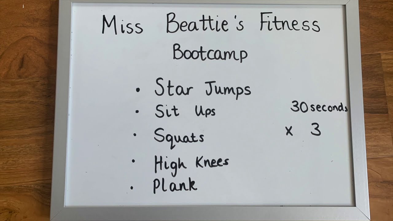 Miss Beattie's Bootcamp Week 1