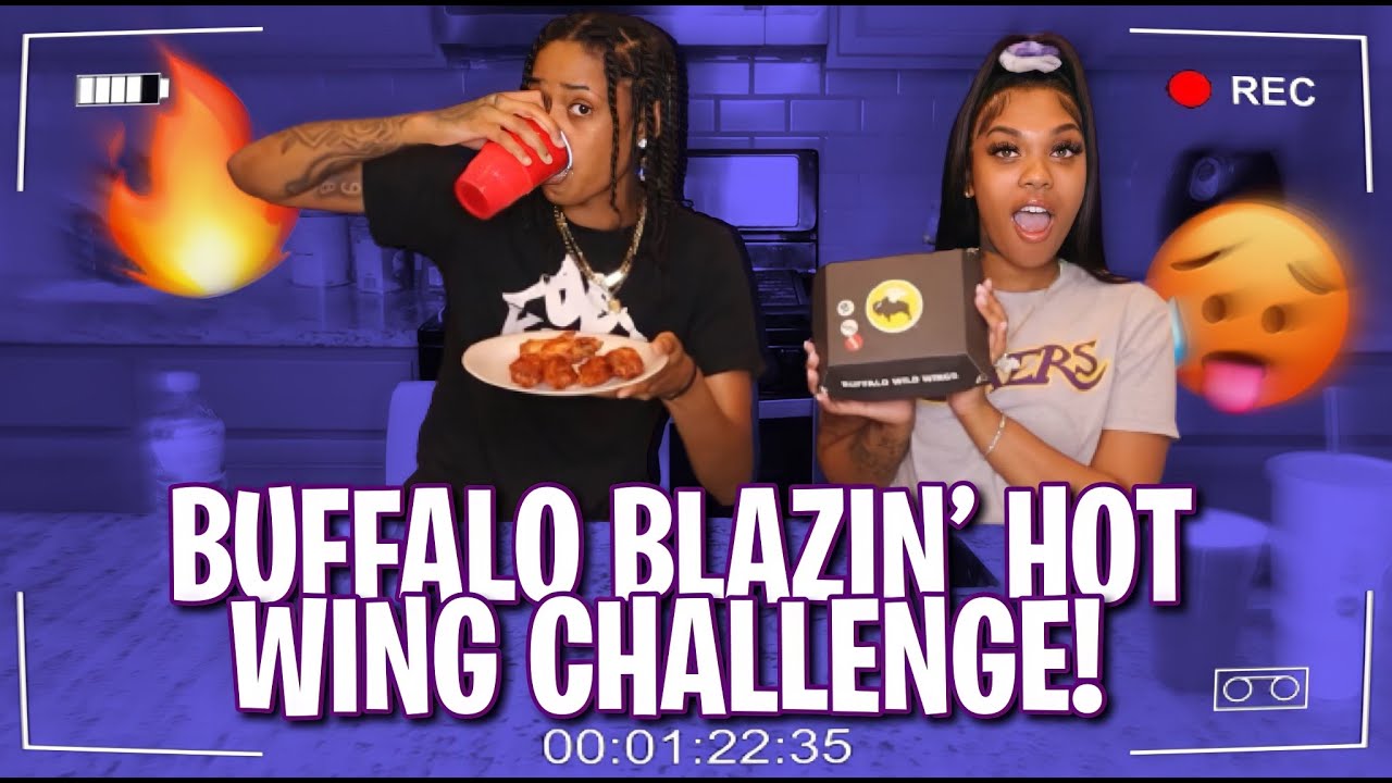 BUFFALO BLAZIN' HOT WING CHALLENGE  WITH RAY 🥵🤯  ** EXTREMELY FUNNY** ( VLOGMAS DAY 5 )